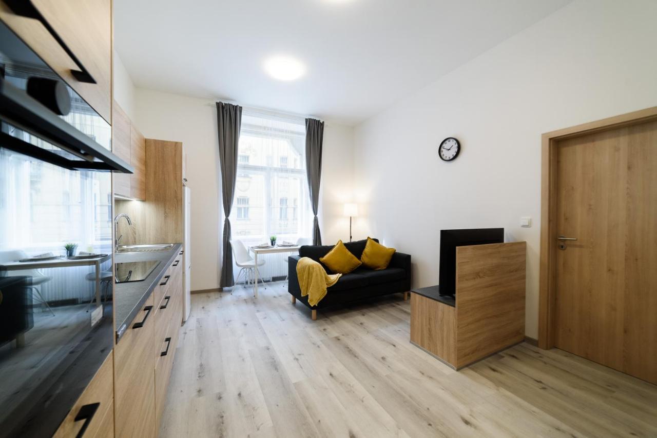 New Apartments Near Dancing House Praga Exterior foto