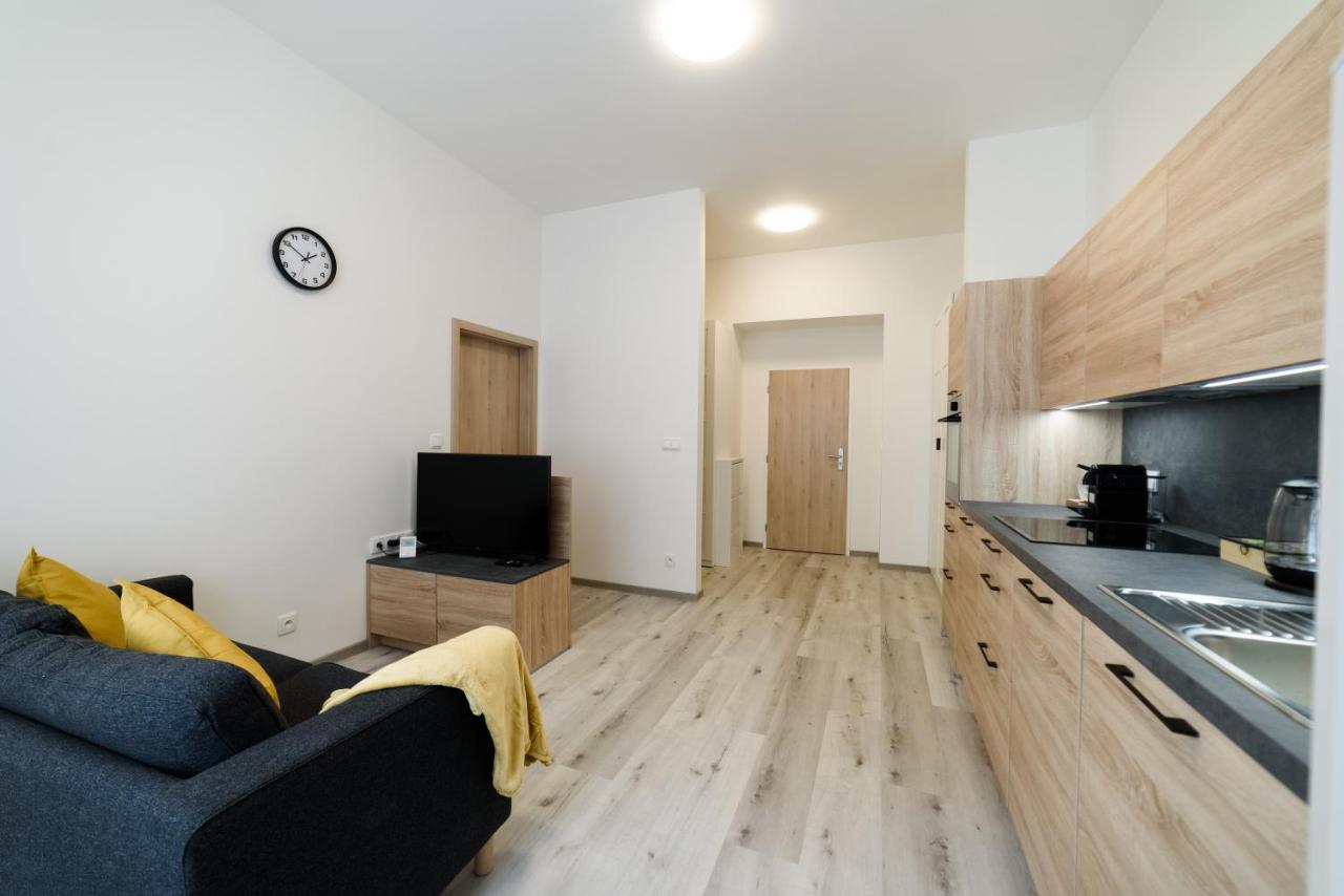 New Apartments Near Dancing House Praga Exterior foto