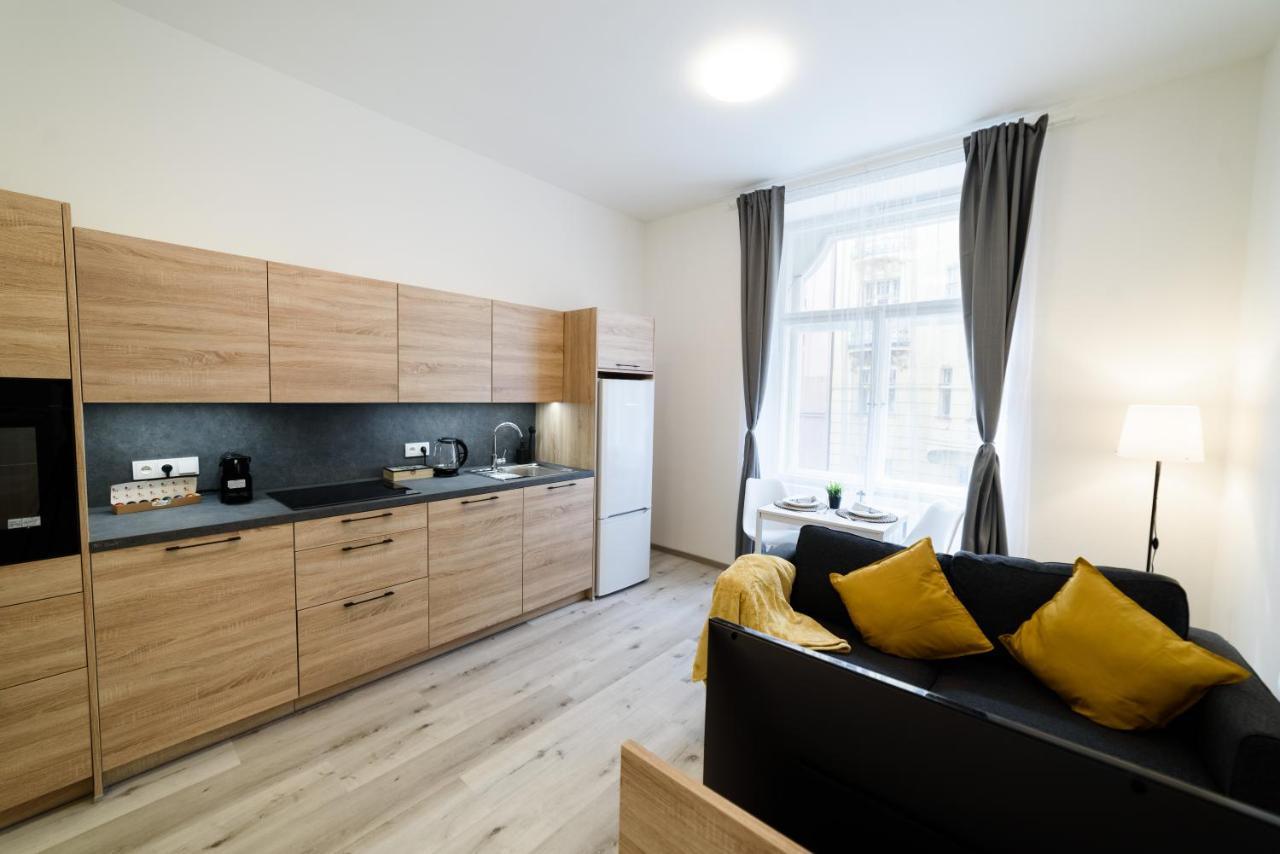 New Apartments Near Dancing House Praga Exterior foto